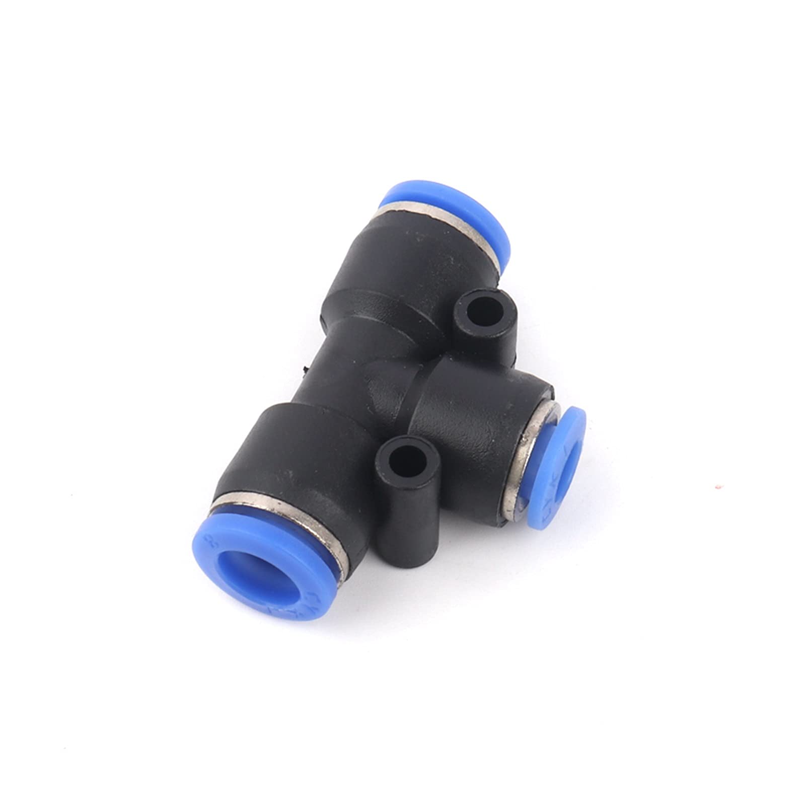 Zubehör für Tropfbewässerungssysteme für den Garten 50 Verringerung des T-Shirts mit hohem Druckschlauch Schnellgelenk-Kunststoff-T-Stück-Adapter Pneumatisches Luftschlauchgelenk (Color : 6 4)