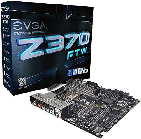 EVGA Z370 FTW, LGA 1151, Intel Z370, HDMI, SATA 6Gb/s, USB 3.1, USB 3.0, ATX, Intel Motherboard 134-KS-E377-KR