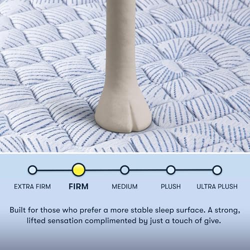 Serta Perfect Sleeper Enhanced 12" King Mattress - Firm, Cooling Gel Memory Foam, Pocket Innersprings for Motion Isolation, Edge Support, CertiPUR-US Certified - Nurture Night