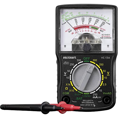 VOLTCRAFT VC-13A Hand-Multimeter analog CAT III 300 V