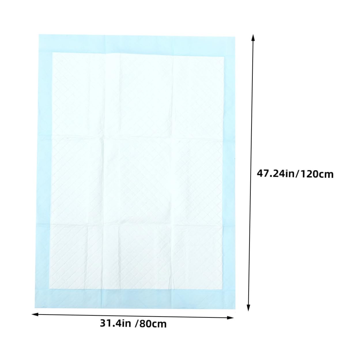 HEMOTON 10pcs Ultra Absorbent Travel Changing Pad for Boys and Girls Newborn Changing Pad Cover Sheet