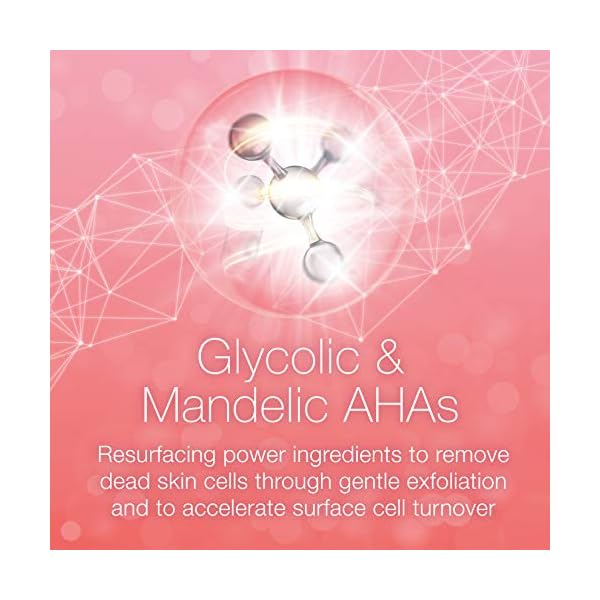 Neutrogena Bright Boost Resurfacing Facial Exfoliator with Glycolic and Mandelic AHAs Gentle Skin Resurfacing Face Cleanser for Bright Smooth Skin, Micro Polish, 2.6 Fl Oz