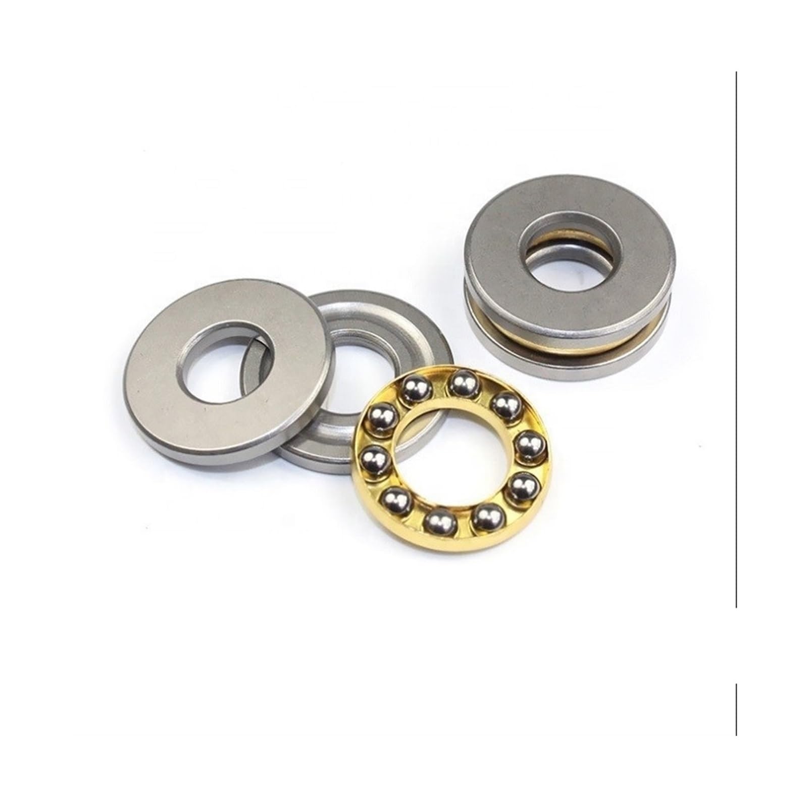 Qruyhbaju One Color F10-17M Axial Ball Thrust Bearing 10Mmx17mmx5mm F10-17 M 10 * 17 * 5 * Inch Bearing Steel Deep Groove Ra 0.8