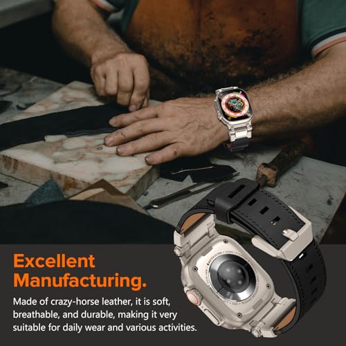 Image of KADES Rugged TPU Sport Band for Apple Watch Ultra 3 /2 /1 49mm, Metal Connectors for Apple Watch Series 11 /10 /SE3 46mm Series 9 /8 /SE2 /7 /6 /SE /5 /4 /3 /2 /1 45mm /44mm /42mm