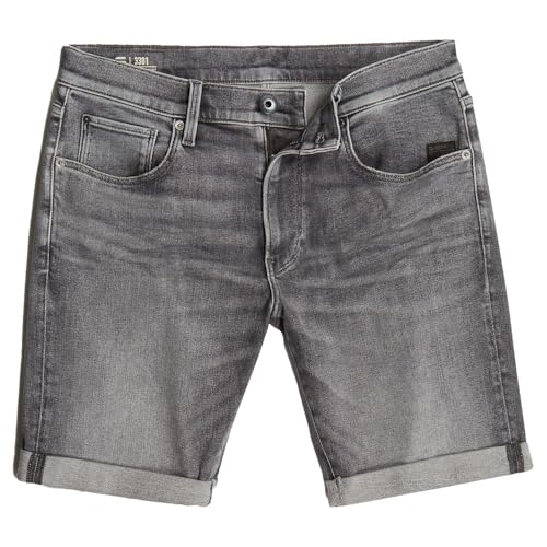 G-STAR, 3301 Slim Denim Shorts – Ansicht 3