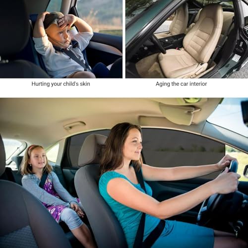 Image of Auto Hub Car Window Sunshade /Curtains Compatible with Hyundai Venue (Model-2026-Till Date) - Pack of 4, Venue Sun Shade