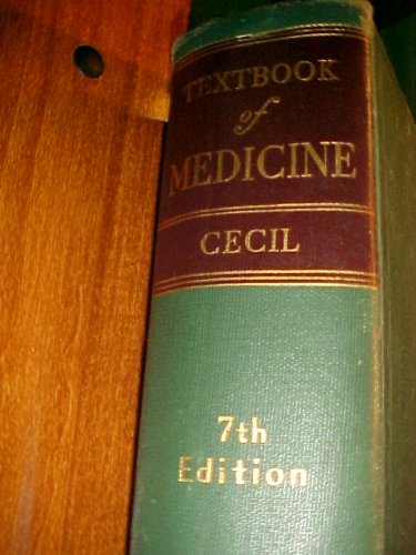Textbook of Medicine 7th Edition B0085MHUR6 Book Cover