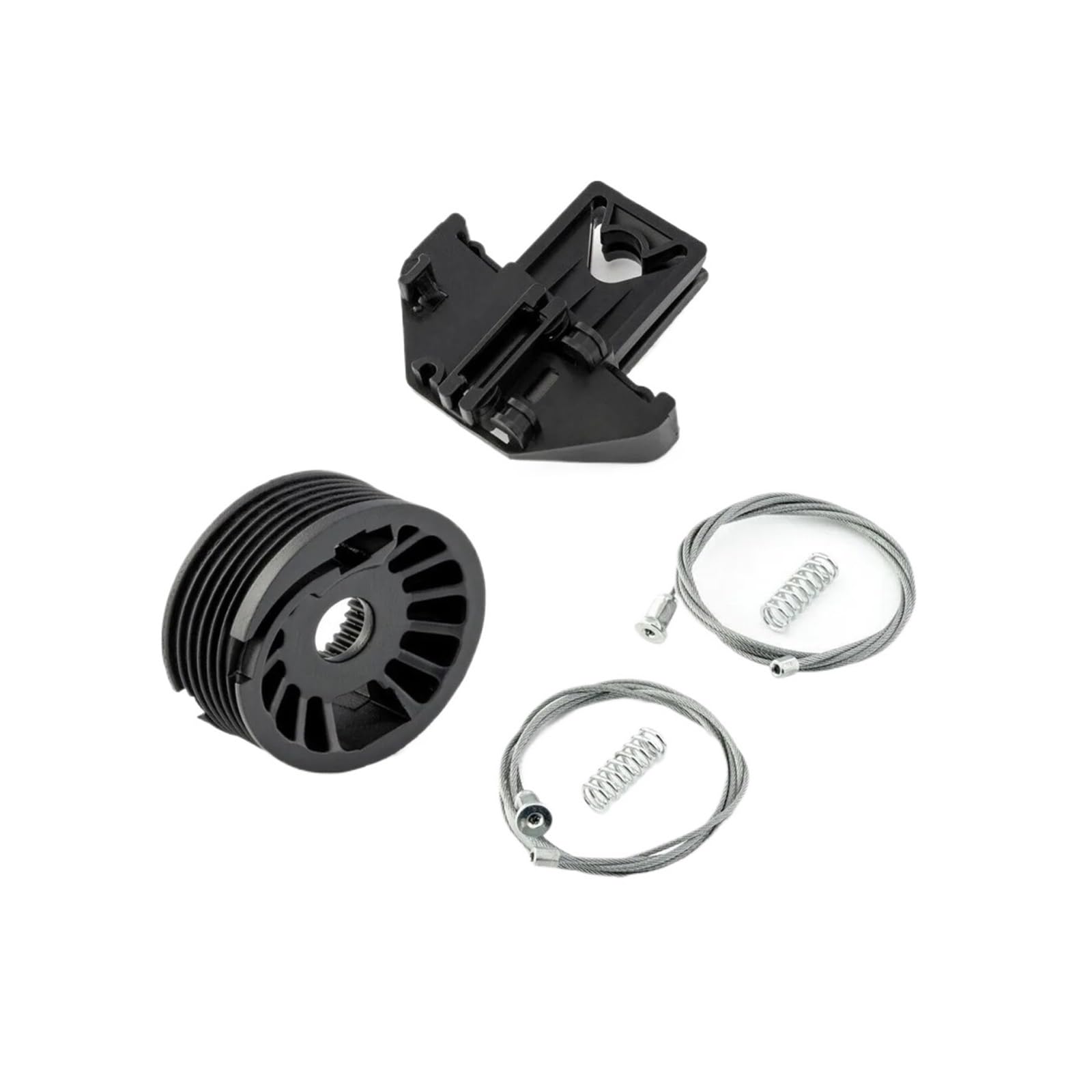Lhdktee for Jaguar S Type 1999-2008 Window Regulator Repair KIT Rear Left Car Window Handle