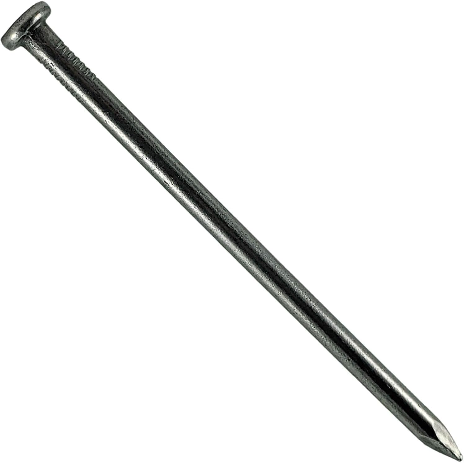 4 Inch Bright Common Nail (20D) 45 pound ~1,310 Nails. Good for general construction projects