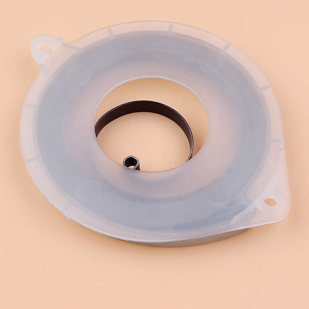 Tiempo Beixi 20pcs / Lot de la Motosierra del arrancador de Retroceso del Resorte Compatible con Husqvarna 445 Reemplazo 450 455 460 461 Gas Motosierra Piezas 537 24 17-01