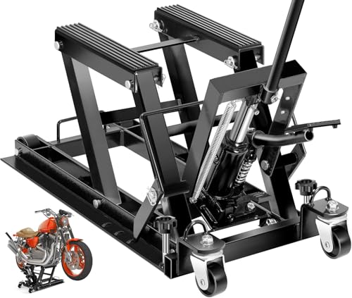 ELEVADOR/ASCENSOR DE MOTOS Y QUADS 680 KILOS CABALLETE ELEVADOR PLATAFORMA PARA MOTO