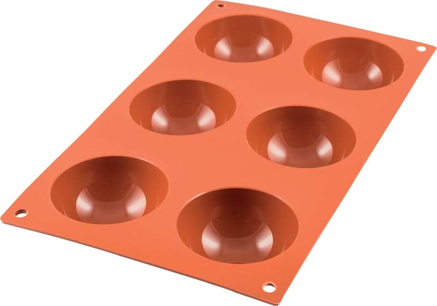 Mould Half-Sphere, Orange, 70mm