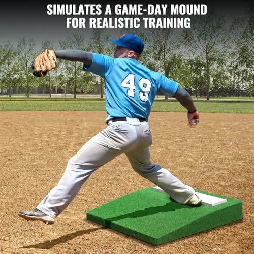 PLAYAPUT Portable Pitching Mound for Baseball & Softball – Regulation Height & Slope – Durable All-Weather Design – Lightweight & Easy to Transport – Perfect for Practice, Training, and Games - Thumbnail 4
