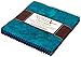 Lunn Studios PRISMA DYES OPEN WATERS BATIKS Precut 5-inch Charm Pack Cotton Fabric Quilting Squares Assortment Robert Kaufman CHS-267-42