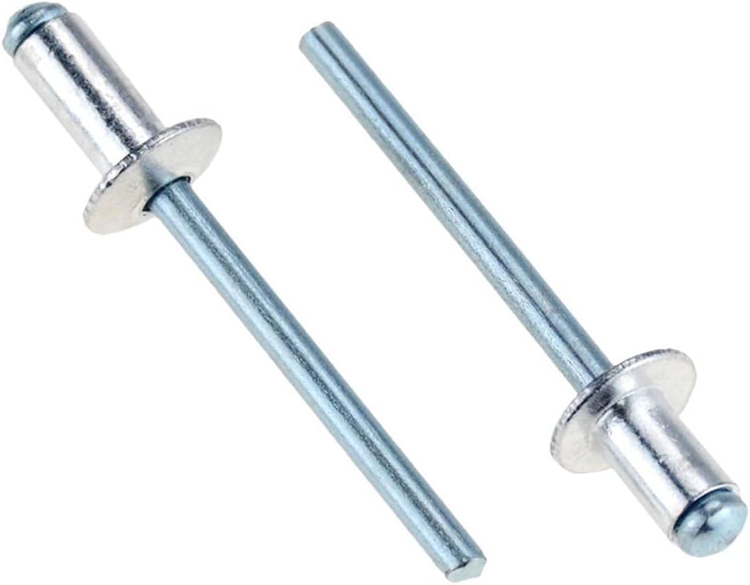 Aluminiowy trzpień z łbem grzybkowym ślepym nitem