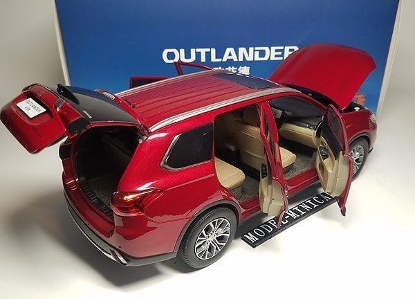 △超希少！三菱 1/18 MITSUBISHI アウトランダー OUTLANDER 赤