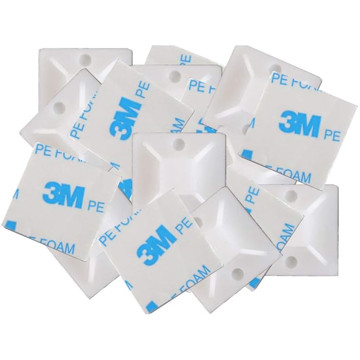 Buy Song shu Cable Tie Mounts Small Zip Tie Adhesive Mount,for