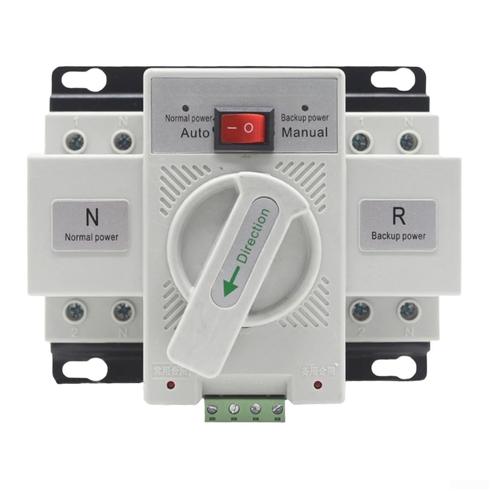per interruttore Trasferimento 2P 63A 220V per interruttore | ABS , transizione seamless, per generatori domestici e backup emergenza