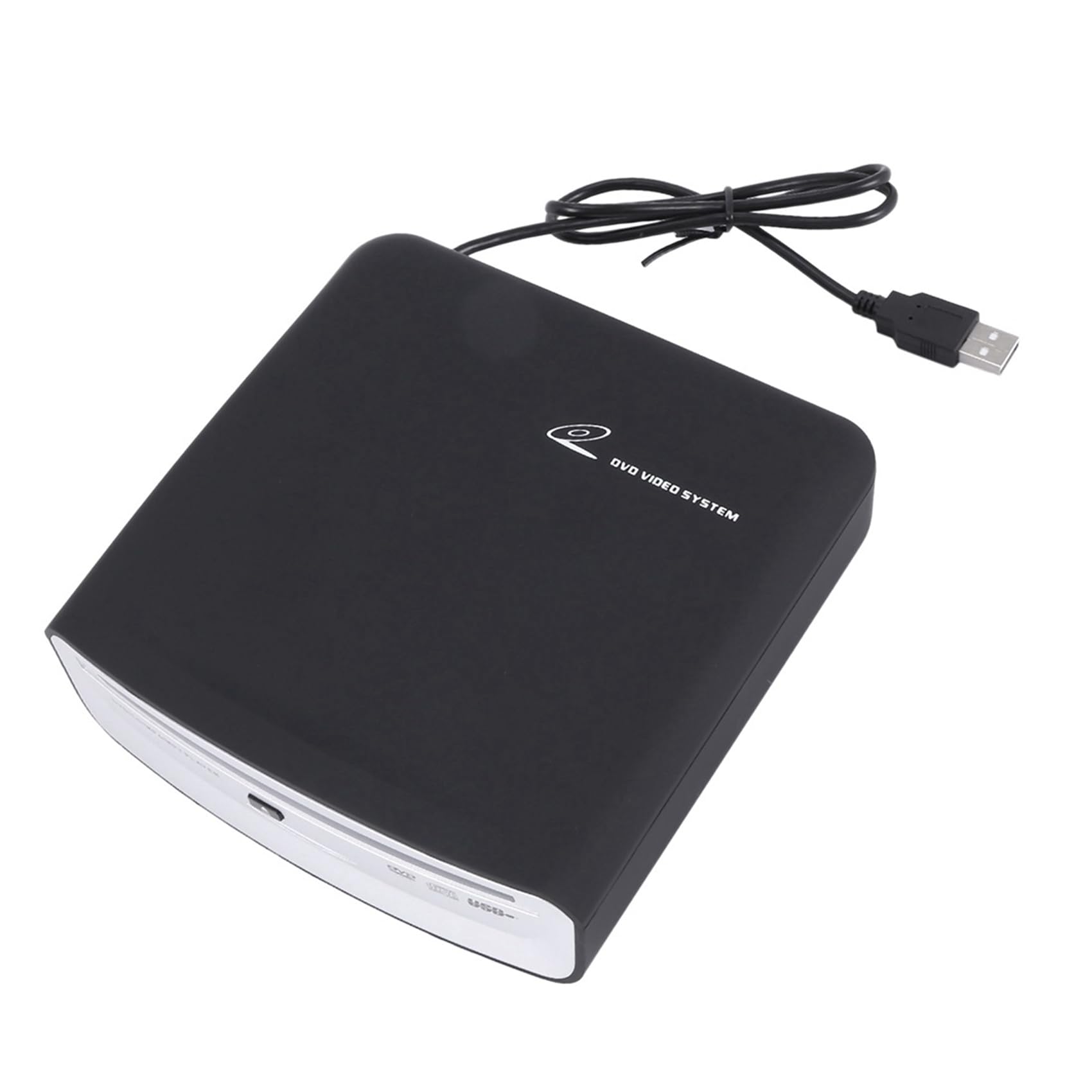 Przenośny odtwarzacz CD do samochodu, złącze USB, kompatybilny z laptopem, telewizorem, komputerem