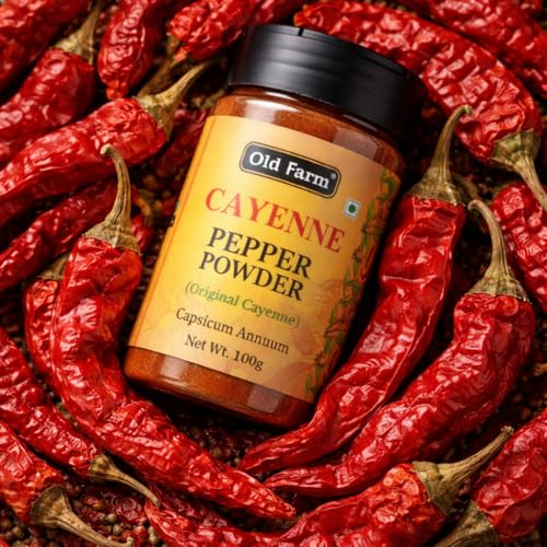 Image of Old Farm Pure Cayenne Pepper Powder 100g