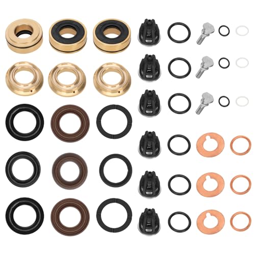Dgavxa for General Pump Rebuild kit, Compatible with General Pump T/TS Series T1011 TS1011 TS1511 TS2021 TS2011 TS1021, 20mm Pressure Washer Pump Seal Kit