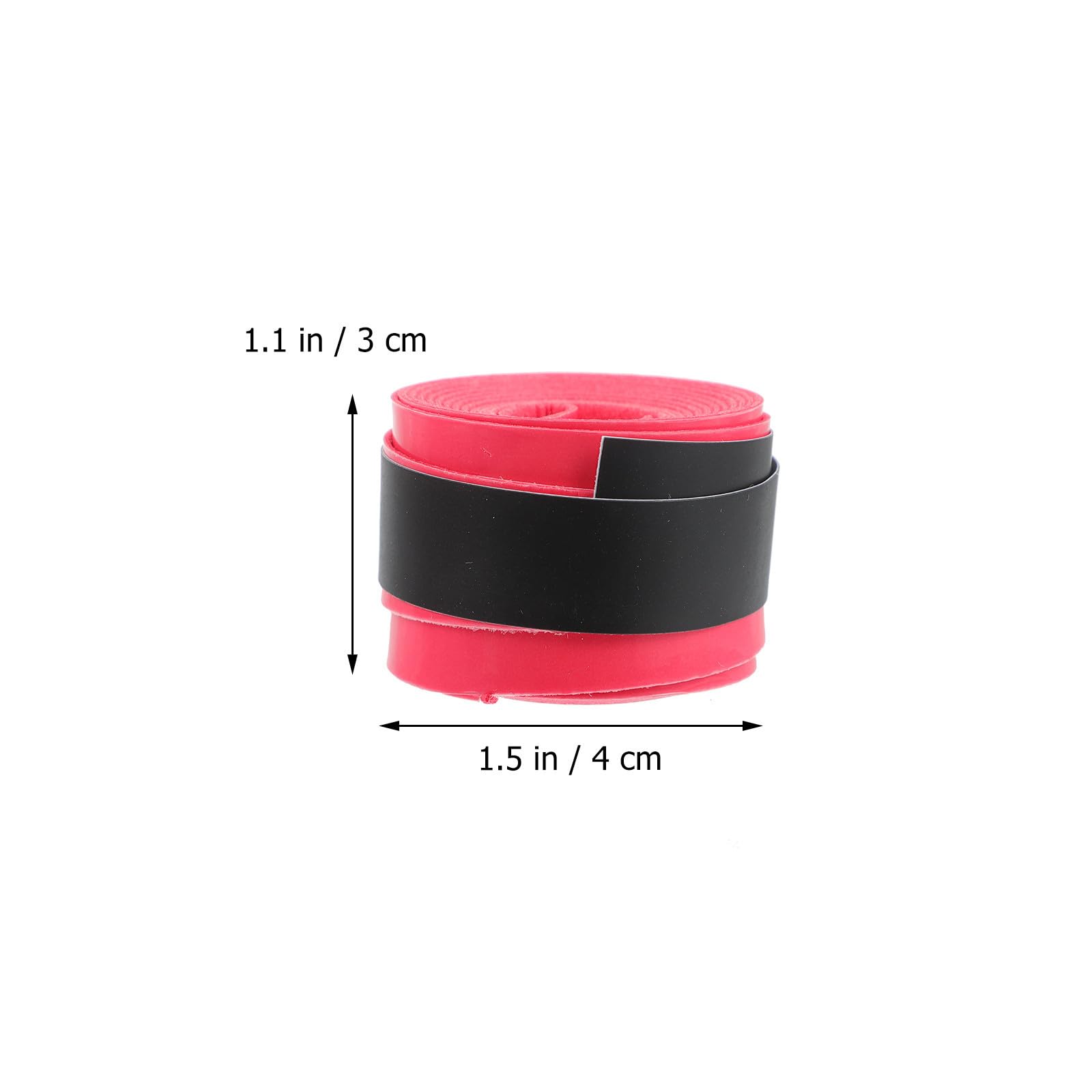 60 Pezzi Grip Racchetta Tennis Rosso Pu Antiscivolo