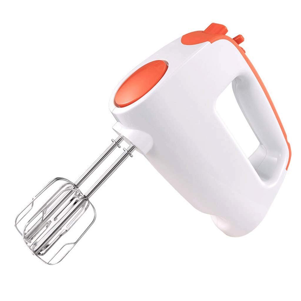 Egg Beater Electric Hand Mixer 5 Mixing Speeds Stainless Steel Electric Egg Beater Hand-held Household Baking Mixer Egg