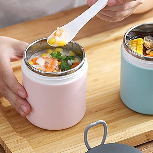 DJRH Waterbeker voor kinderen thermos lunchbox voedsel soepcontainers met deksel 45 0ML Lekvrije lunchbox Single Wall… - Image 5