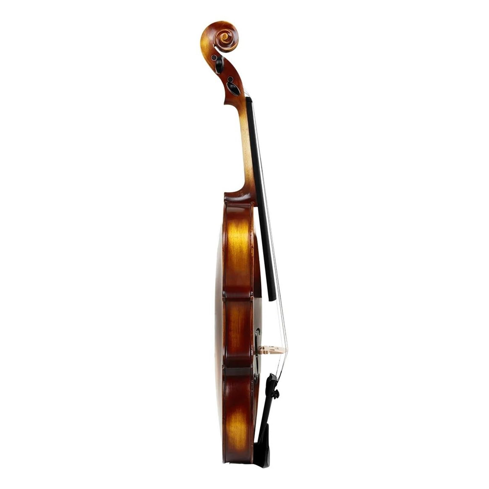 Skrzypce 4/4 Z Litego Drewna Z Tunerem Naklejka Na Podstrunnicę Akcesoria Instrumenty Strunowe Skrzypcowe(1SET)