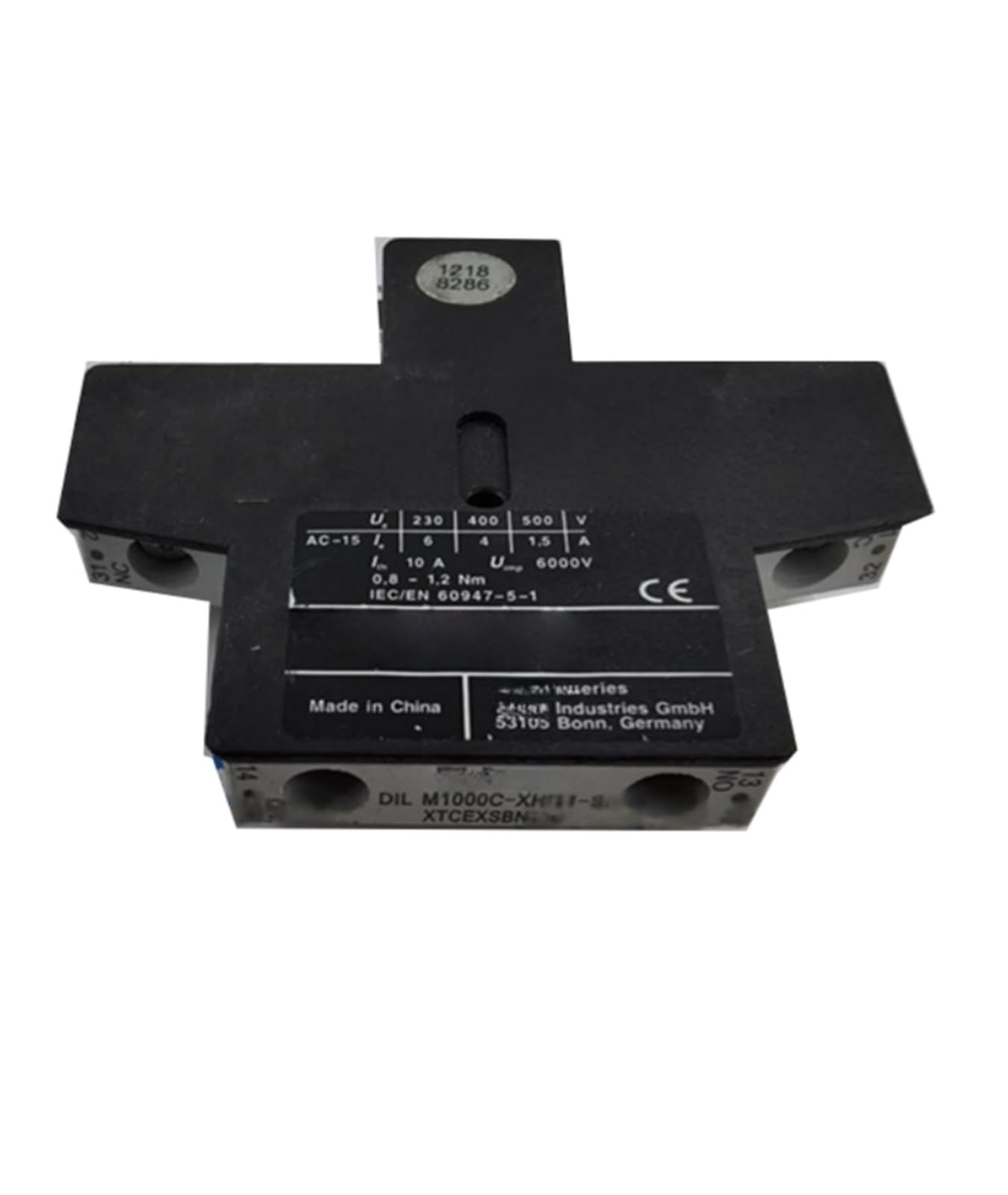 YFHGULBTK Contactor Auxiliary Contact DIL OMC-XHI 11-SI M820-XHI11-SI M1000C-XHI11-SI -SA DILM(Dil M820-xhi11-si)