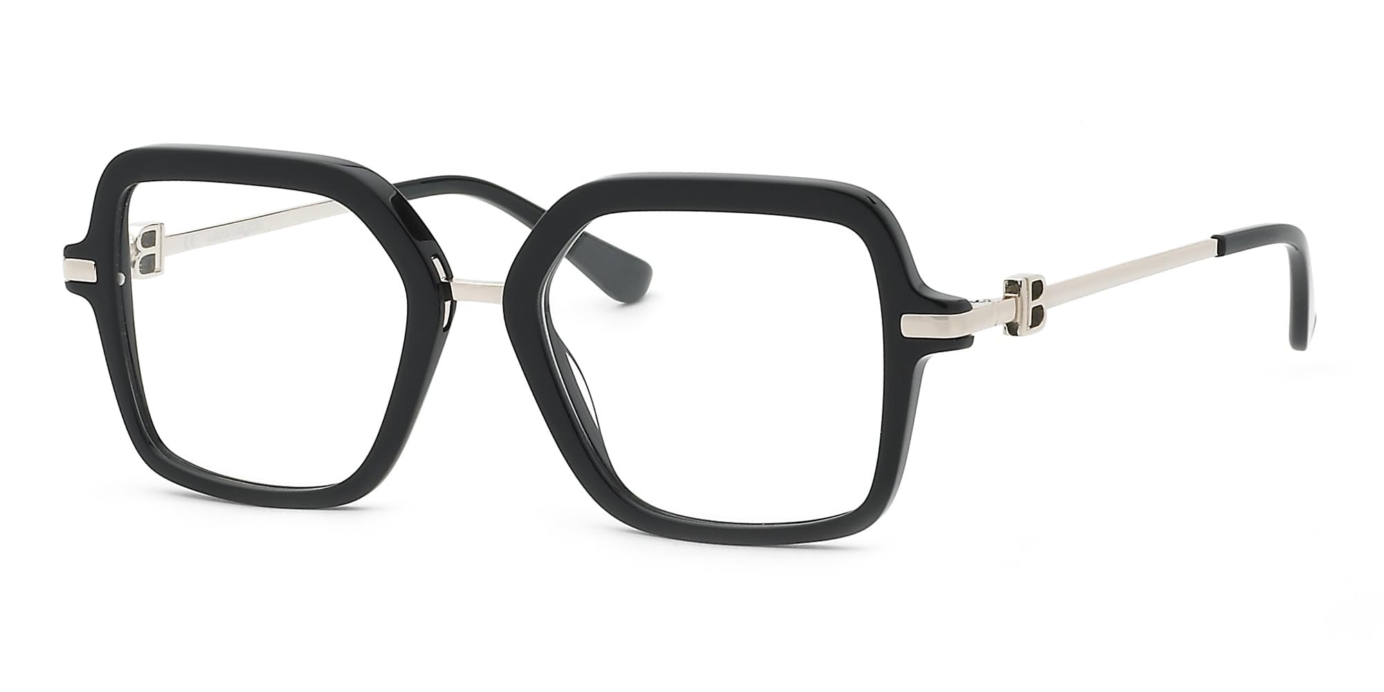 Laura Biagiotti LBV85 Lesebrille für Damen, geeignet für alle Arten von Brillengläsern, Schwarz