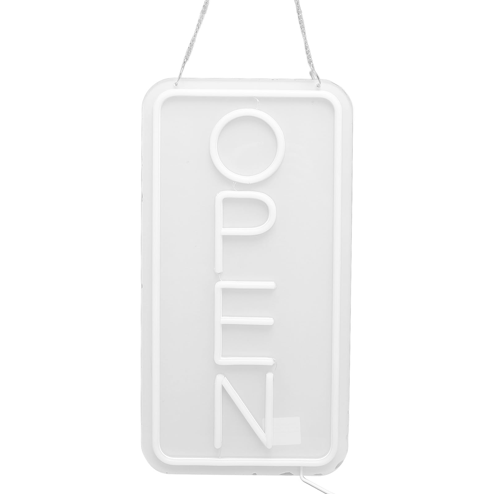 Jiawu Offenes Neonschild, USB-betrieben, Einstellbare Helligkeit 10% Bis 100%, LED-Schild, Geschäftsschild mit Vorgebohrten Löchern, Ketten für Bars, Geschäfte, Cafés, Fenster, Hotels