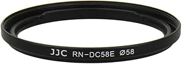 JJC RN-DC58E 58mm Thread Filter Adapter for Canon PowerShot G1X MK2 JJC RN-DC58E 58mm Thread Filter Adapter for Canon PowerShot G1X MK2