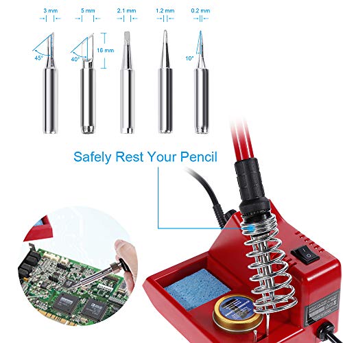 Vastar Soldering Iron Station - Anti Static and Temperature Adjustable