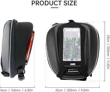 Amazon | 燃料タンクバッグ For ZX25R ZH2 NINJA 650 400 1000SX Z H2