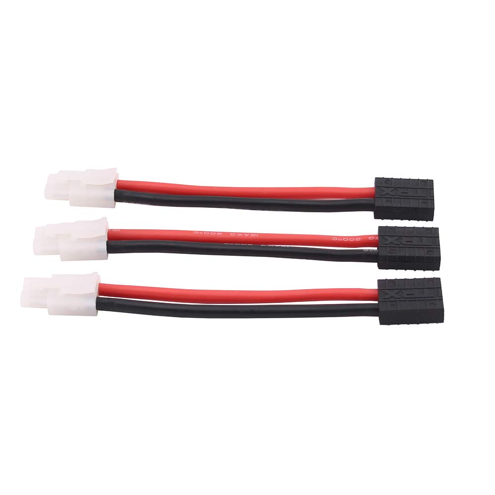 Adaptador De Conector OliRC: Macho EC5 A Hembra Traxxas TRX | 2 Piezas Para Convertir Baterías En ESC O Cargador