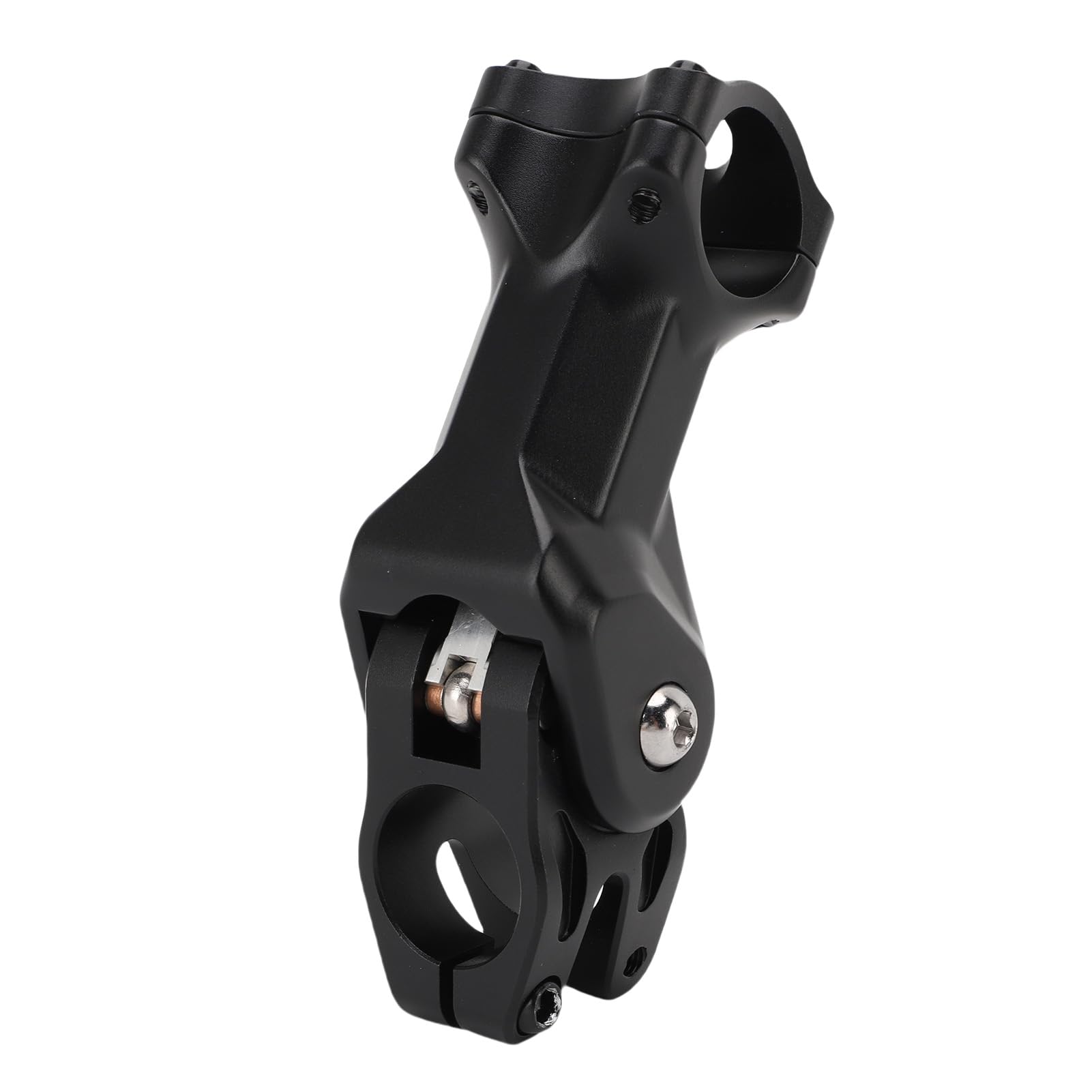 Wspornik Rowerowy 31,8 Mm, Czarny Amortyzujący Wspornik Kierownicy Rowerowej ze Stopu Aluminium, z łatwym Montażem do Rowerów Górskich Rower Szosowy Rower Turystyczny