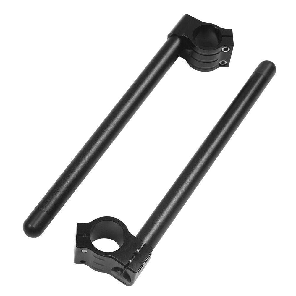 Motorcycle Clip-On 7/8'' Handlebars 36MM Fork Tube Handle Bar Universal for Cafe Racer Street Sport Bike
