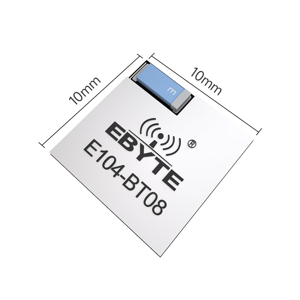 4Pcs Bluetooth to Serial Port Module E104-BT08 BLE5.1 Ceramic Antenna UART Low Power Mac Address Master Slave Small Size Beacon iBeacon