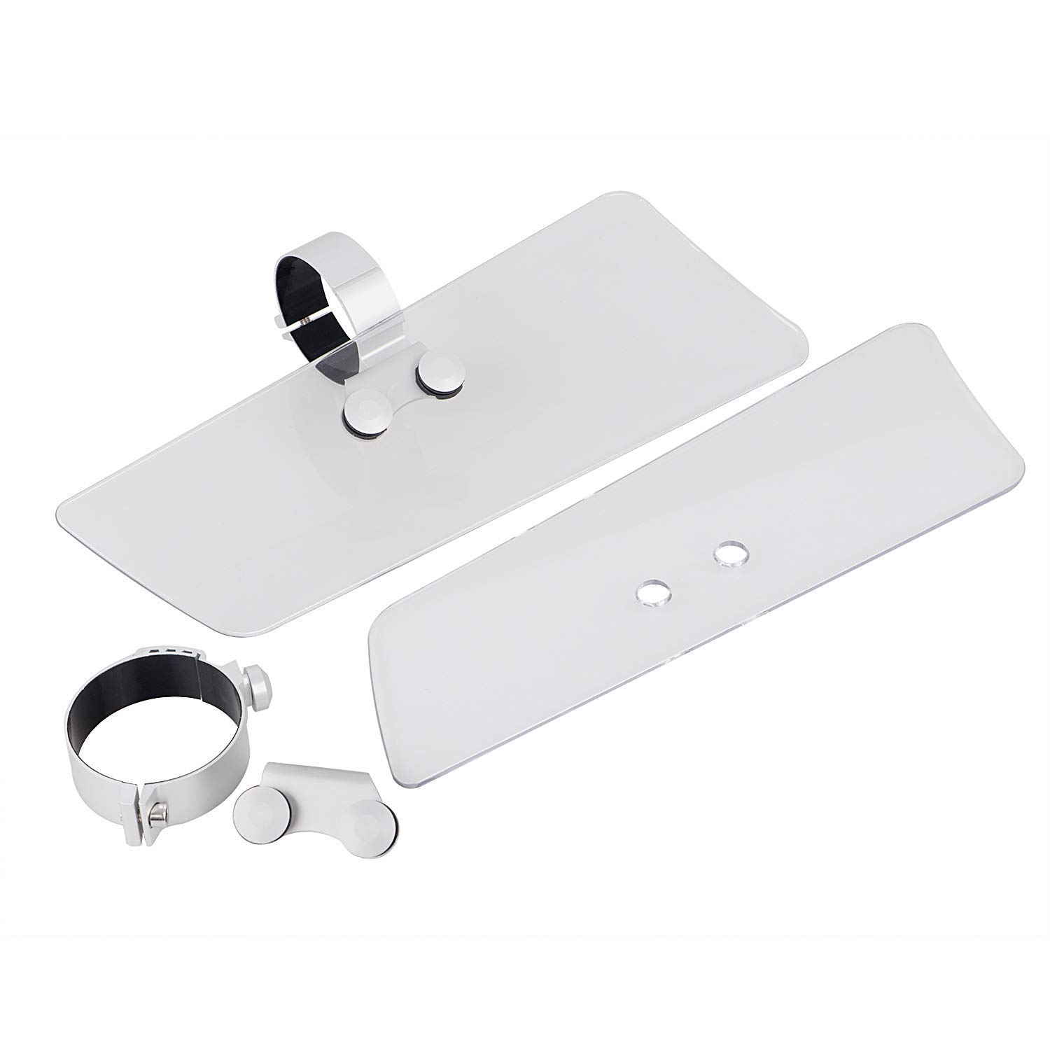 hide　フロントウォール Bid4ze Clear Front Fork Wind Deflector Mount Hardware Kit