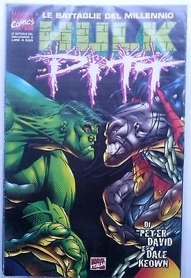  Le Battaglie del Millennio N. 3- Hulk & Pitt - Marvel-Full Bleed - Marvel Italia