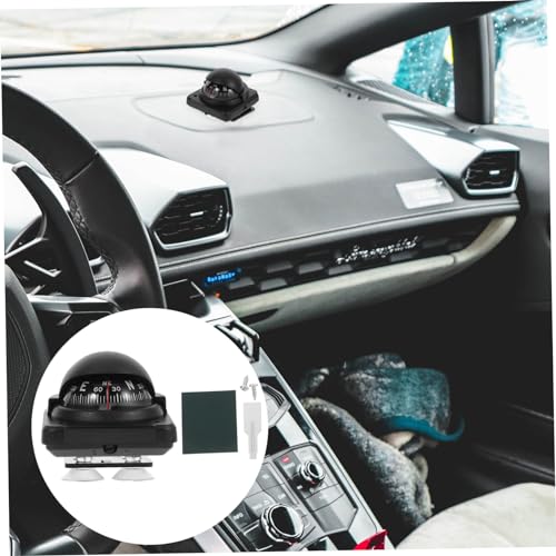 Brújula para auto y barco con montura en tablero miniatura 6