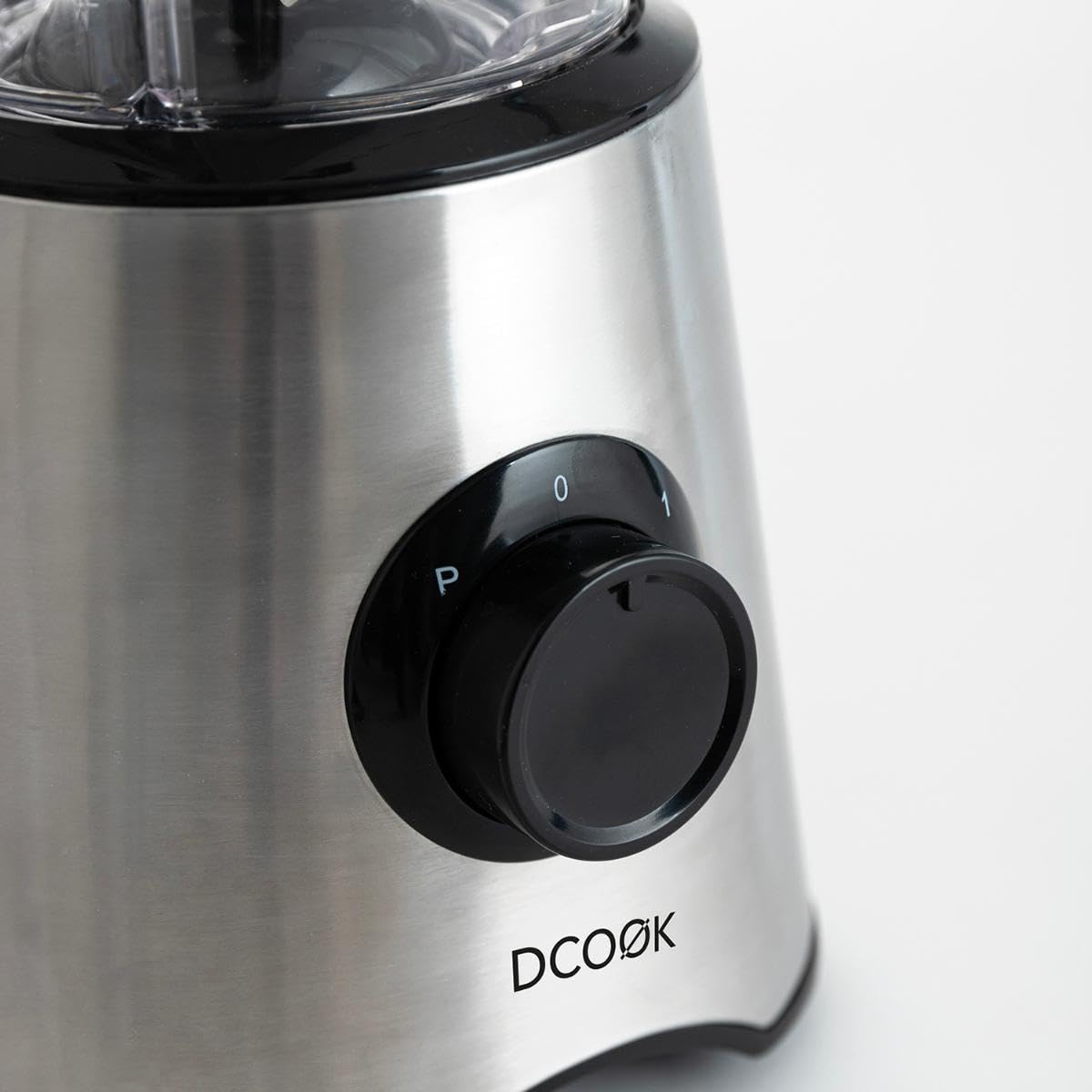 DCook Batidora De Vaso Gallery de Pp – Polipropileno 1,8l 1000w | Acero, Pp – Polipropileno, acabado metalizado, 1,8l 1000w