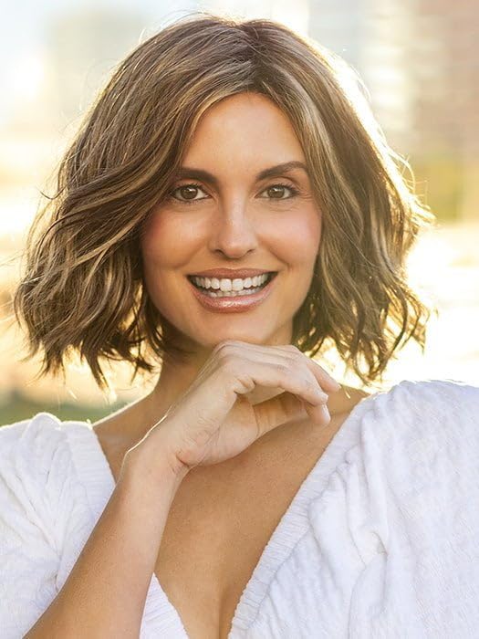 Charlotte | Synthetic Lace Front Wig (Mono Part) (HONEY BREEZE)