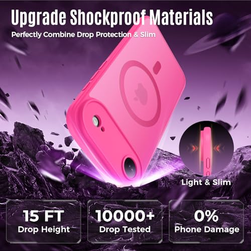 Image of Symcele Designed for iPhone Air Case, Hot Pink