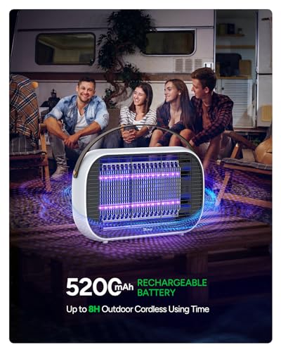 Buzbug MA-015C Led Bug Zapper Outdoor Indoor, Rechargeable 5200Mah Battery thumb #6