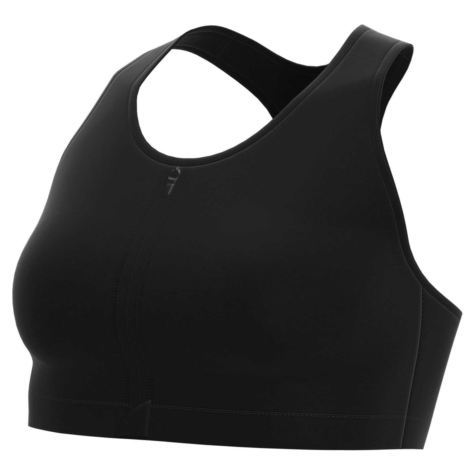 Nike DD1205 W NK DF SWSH ZIP FRONT BRA Sports bra women's black/white S