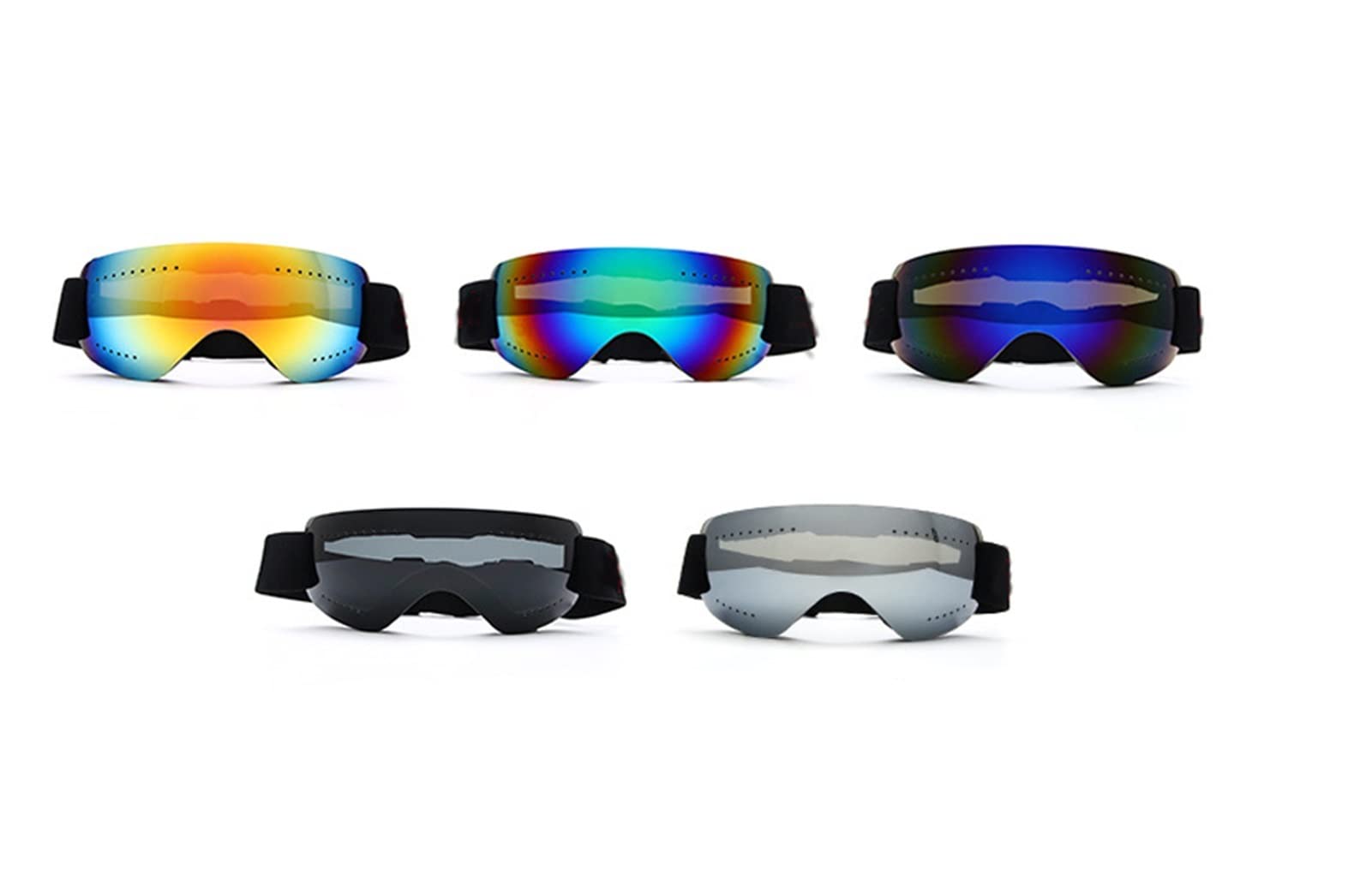 Occhiali da Sci Adatti per Occhiali da Snowboard, Protezione da Snowboard, Skate, Sci, Occhiali da Vista, Occhiali da Sole, Antivento, per Ciclismo, Sport Invernali, Occhiali da Sci