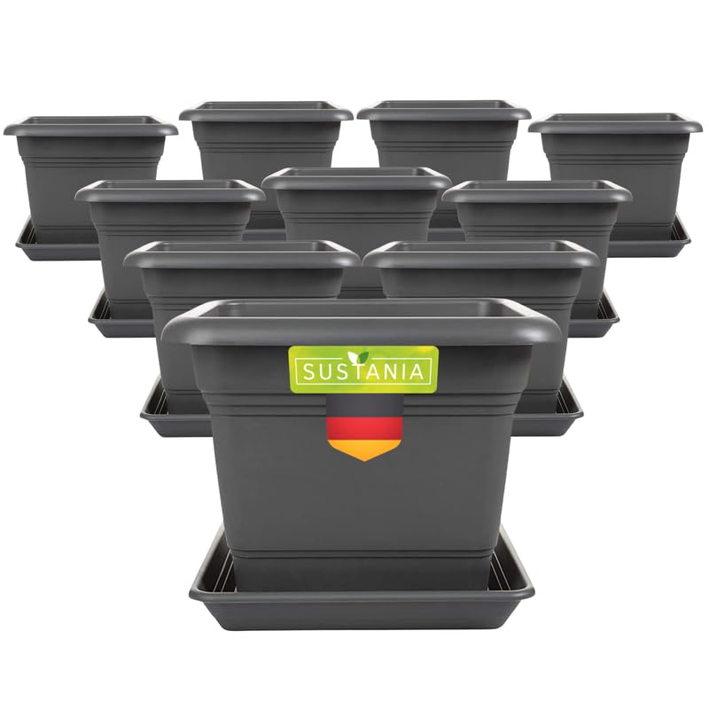 2friends Sustania Grand Bac à Plantes Extérieur, 14 Pièces