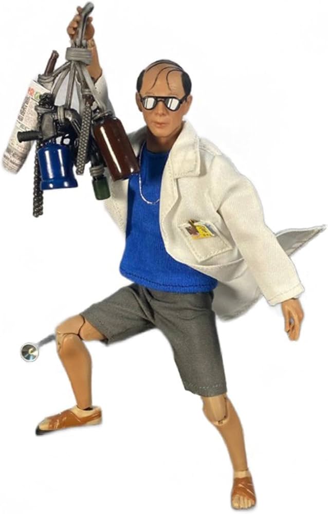 Amazon.co.jp: [AC] 90's x Ausan 1/12 科学者 可動 アクション